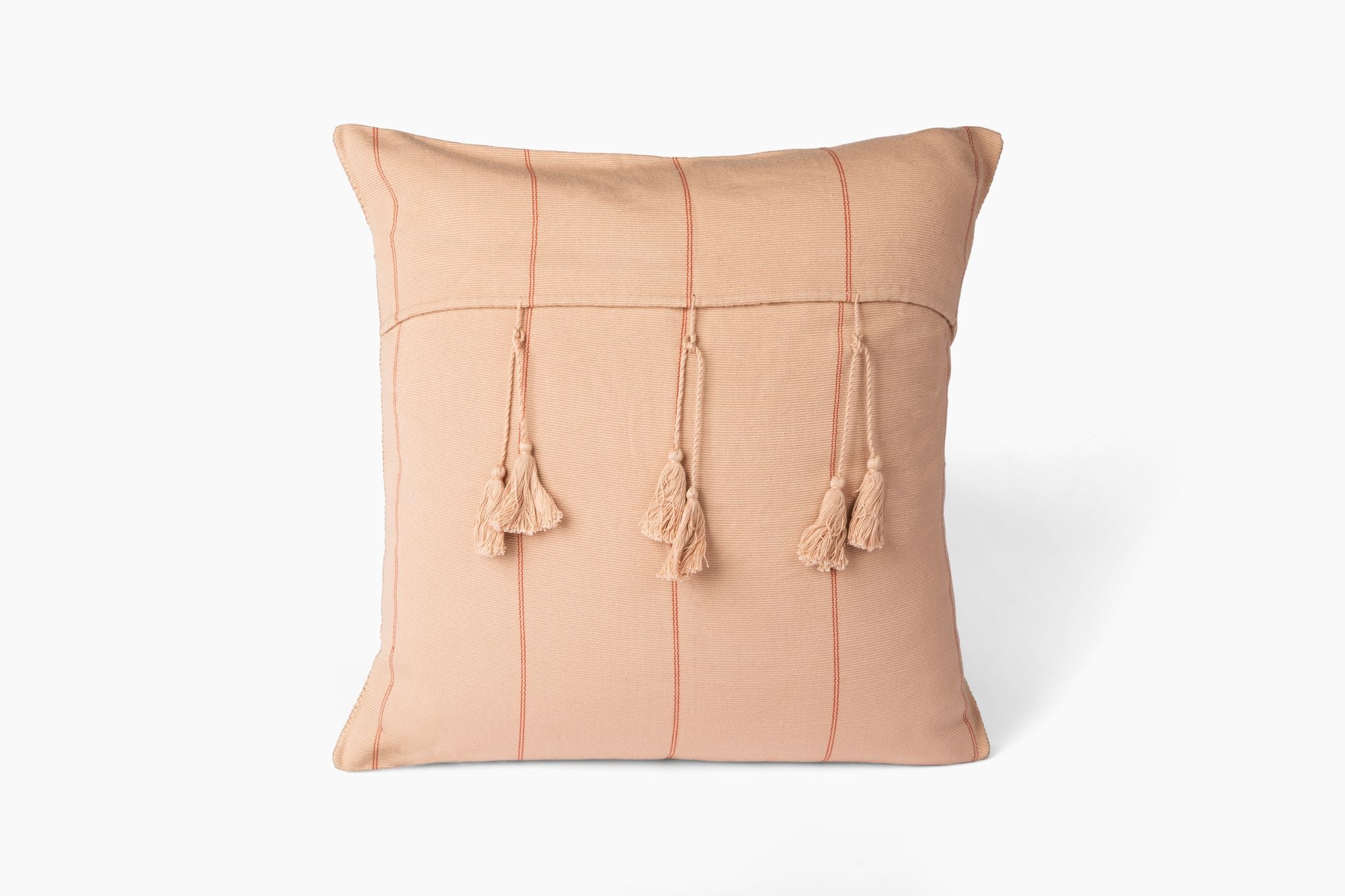 Cuadrado Throw Pillow | Pink