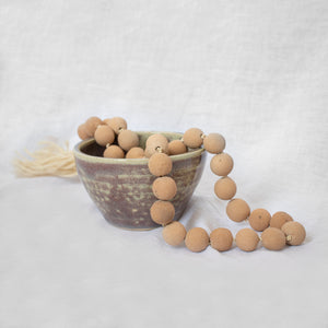 Pit-Fired Clay Beads | Natural Clay