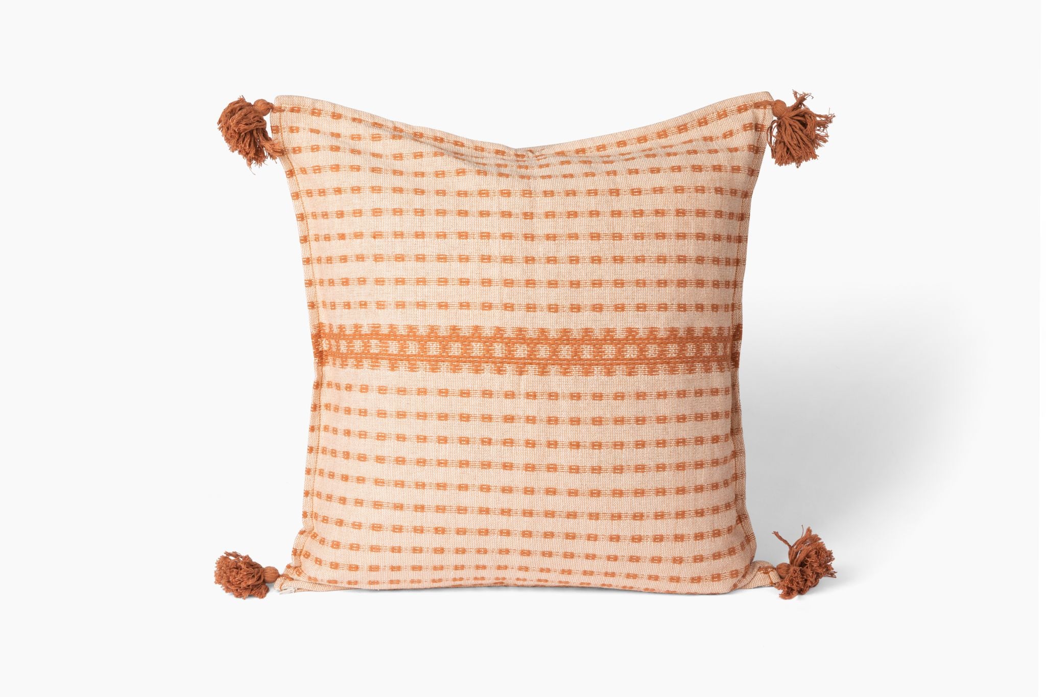 Handwoven Pillow Terracotta 1 KNITH