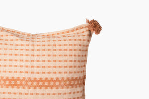 Woven Tassel Pillow | Terracotta 1